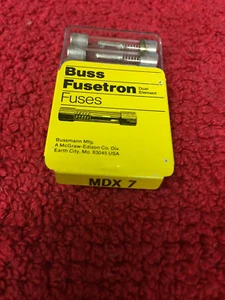 MDX 7 BUSSMANN FUSE 5 PCS - Picture 1 of 1