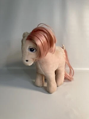 Peluche My Little Pony G1 Algodón Caramelo 10" Peluche 1984 Aplausos ¡Raro! Foto 1 de 4
