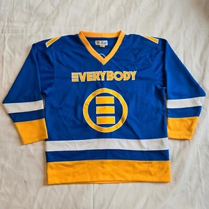 Camiseta deportiva de hockey Logic Everybody cosida #85 gira concierto de música hip hop - Imagen 1 de 9