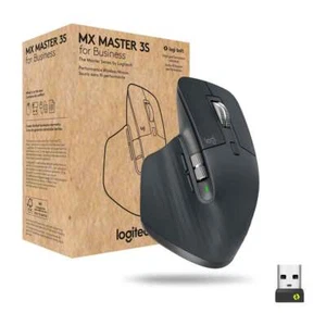 Logitech MX Master 3S for Business Kabellose Maus mit Quiet Clicks graphit - Bild 1 von 3