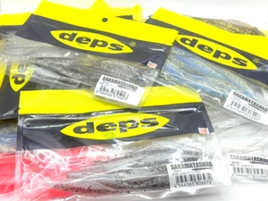 Deps Sakamata Shad 4 Zoll weicher Kunststoff Fluke Jerkbait (Farben wählen) AUF LAGER - Bild 1 von 28