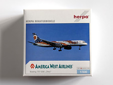 Herpa 513432 Maßstab 1:500 America West Airlines Boeing 757-200 "Ohio"