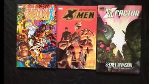 X-Men TPB Lot Ex-Library Generation X Classic vol 2 X-Factor Astonishing Vol. 3