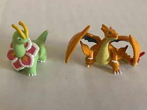 Mega Charizard Y & Meganium Pokemon 1” Figuras Nintendo T-arts Colección Japón. - Imagen 1 de 17