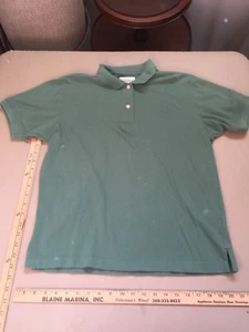 WOMENS CUTTER & BUCK Green Homestead Golf Course Great Links Medium - Picture 1 of 4