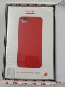Brandneu V2 SlimClip Hülle für Apple iPhone 5/5S rote Farbe - Bild 1 von 2