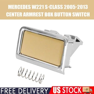 Beige Fit for Mercedes W221 S-Class 2005-2013 Center  Box Armrest Button Switch - Picture 1 of 17