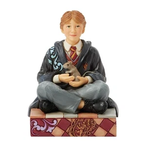 Jim Shore Harry Potter RON WITH SCABBERS FIGURINE-WIZARDING WHISKERS 6016700 NEW - Picture 1 of 6