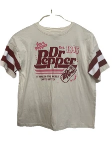 Dr Pepper T Shirt Size S  I’m A Pepper Unique Print Large Logo - Picture 1 of 5