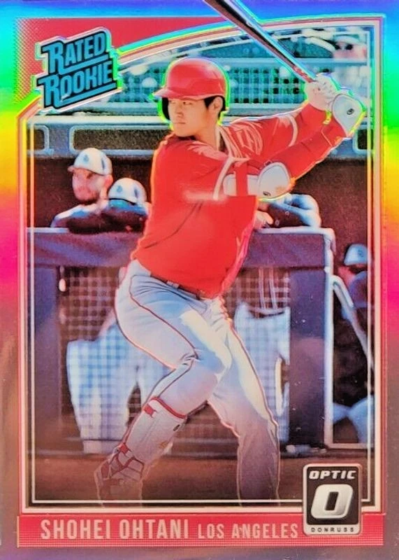 2018 Donruss Optic - Rated Rookie Shohei Ohtani #56 Holo Prizm *READ DESCRIPTION - Image 1 of 1