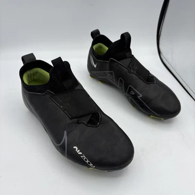 Nike Jr Air Zoom Mercurial Zapatos de Fútbol Juveniles 5.5 Y Negro FG Botines Botas de Fútbol Foto 1 de 4
