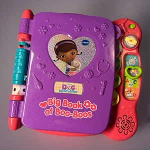 VTech Disney Jr Doc McStuffins großes Buch von Boo Boos elektronisches Lernen Musik - Bild 1 von 24