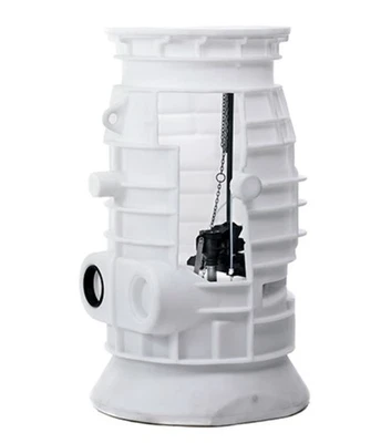 Jung Pumpen Pumpstation PKS-B 800-32 mit MultiCut 20/2M plus Ex. und HighLogo - Bild 1 von 4