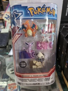 Pokemon XY Charizard, Sylveon Espeon Pancham 4 Figure Set Tomy New 2013 - Picture 1 of 2