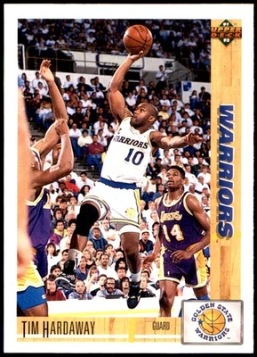 Tim Hardaway 1991-92 Upper Deck #243 Warriors NBA LEER ENVÍO GRATUITO AutographDen Foto 1 de 2