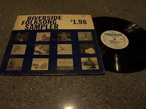 Riverside Records "Folk Song Sampler" RIVERSIDE RECORDS #S-2 VARIOUS LP - Picture 1 of 1