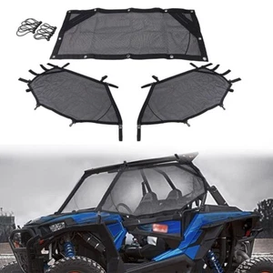 UTV Accessories Sunshade Side Net Back Plate Net For Polaris RZR XP Turbo 15-22 - Picture 1 of 5