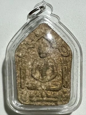 ПХРА КХУНПАН ПРАЙКУМАН LP TIM CHARM РЕДКИЙ СТАРЫЙ ТАЙСКИЙ АМУЛЕТ БУДДЫ КУЛОН MAGIC102 - Изображение 1 из 4