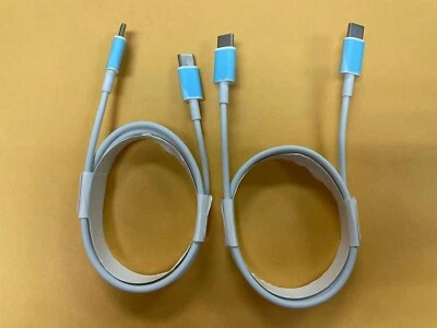 2-PACK Fast USB C to C Data Cable Charging Cord for iPad Pro 11 12.9 2018 2020 - Image 1 of 4