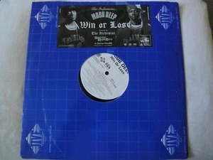 MOBB DEEP WIN OR LOSE 12" VINYL SINGLE 2004 JIVE RECORDS WHITE LABEL PROMO EX - Picture 1 of 3