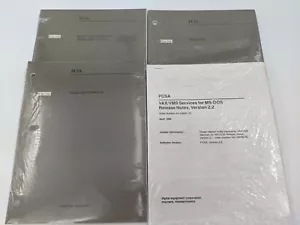 DEC Digital PCSA Vax Manual lot - new old stock - Picture 1 of 3