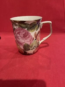 ROYAL ELFREDA FINE CHINA Tea Mug. Roses , Preowned - Picture 1 of 9