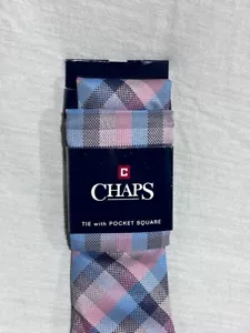 Chaps Necktie Set New Preppy Lawyer Trend Setter - Picture 1 of 3