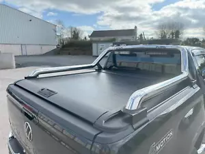 Rollback Tonneau Deckel Passt vw amarok 2023 + (Ohne Überrollbügel) 4x4 - Bild 1 von 5
