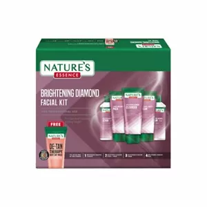 Nature's Brightening Essence Diamond Facial kit 180g+100ml for Shining fair skin - Bild 1 von 2
