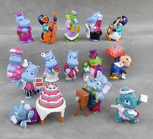 HPF : Die Happy Hippo Hochzeit 1999 Auswahl ohne BPZ Ü-Ei Figur - Bild 1 von 15