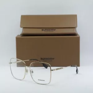 BURBERRY BE1378D 1109 Light Gold 57mm Eyeglasses New Authentic - Picture 1 of 7