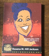 Lights of Broadway Card Rosena M. Hill Jackson The Ensemblist Autumn 2018