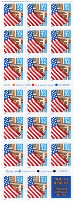 Scott #2920a Flag over Porch Booklet of 20 Stamps - MNH (List 1) - Image 1 of 2
