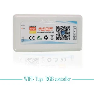 5-24V Tuya Wireless LED WiFi APP Smart Controller ,2.4G RF Remote For led strip - Picture 1 of 18