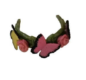 Fascia Barbie bambola Mariposa fiore e farfalla Tiara ricambio Mattel - Foto 1 di 9