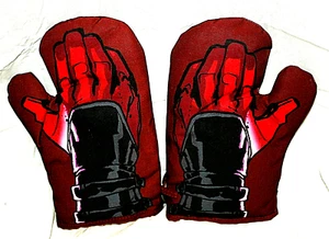 Marvel Comics Deadpool Large 12 inch Campy Kitchen Oven Mitt 2018 New NOS - Picture 1 of 4