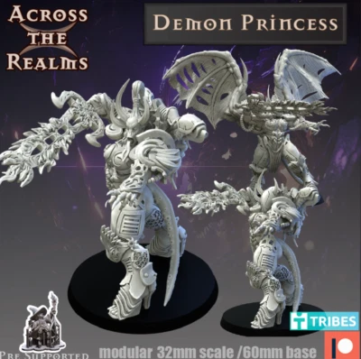 ACROSS THE REALMS Princesa Demonio (escala 32mm)