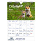 Fuchszauber Planer DIN A4 Kalender für 2025 Fuchs und Füchse - Seelenzauber