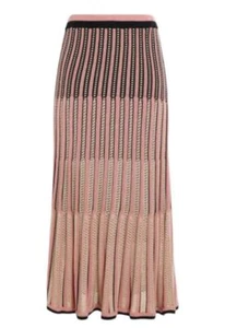 Falda puntera Zimmermann Wonderland | rosa/negra/blanca, camiseta, cintura alta - Imagen 1 de 5