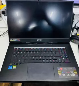 MSI Gaming Laptop Titan GT77 17.3" 4K i7 12a Generazione 16GB RAM 1TB SSD RTX3070 Ti - Foto 1 di 4