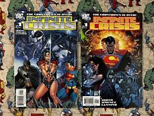 Infinite Crisis DC Comics 2005 Lot of 8 Batman Superman Blue Beetle Variants