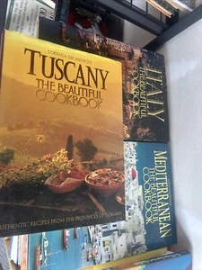 Italy, Mediterranean & Tuscany The Beautiful Cookbook Set 3x Book Bundle - Picture 1 of 11