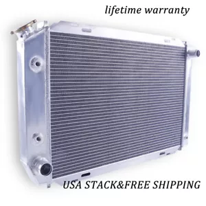3 Row Aluminum Radiator For 1979-1993 Ford Mustang GT LX 2.3L/ I4 5.0L /V8 MT AT - Bild 1 von 10