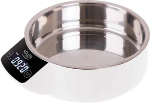 Bilancia elettronica da cucina digitale con contenitore in acciaio inox 1g a 5kg - Foto 1 di 7