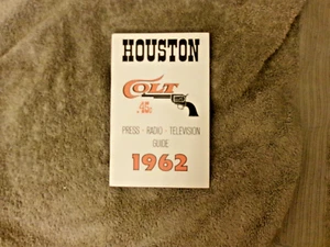 1962 HOUSTON COLT 45'S MEDIA GUIDE Yearbook RUSTY STAUB Press Book Astros AD - Picture 1 of 3