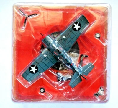 DIE CAST WW 2 Aircraft Collection 1/72  UNITED STATES Grumman F4F Wildcat #18 - Immagine 1 di 2