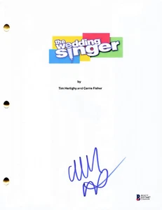 ALLEN COVERT SIGNED AUTOGRAPH THE WEDDING SINGER FULL SCRIPT BECKETT BAS - Picture 1 of 1