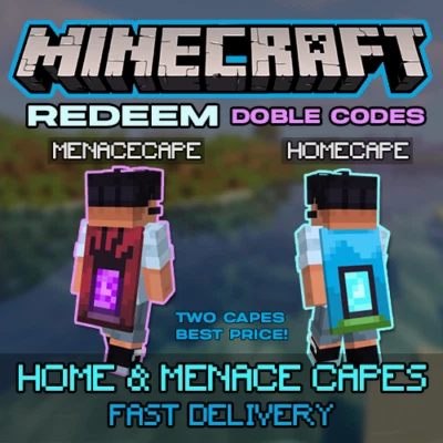 Minecraft: Home & Menace Cape – Java & Bedrock - Image 1 of 3