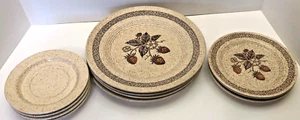 Ambientazione vintage Homer Laughlin Place ""Country Berry"" 3 cene, insalata, piattino - Foto 1 di 9