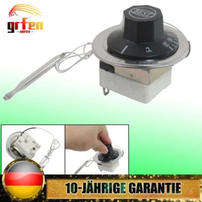 Temperaturregler Kapillar-Thermostat Regelthermostat Thermostat 30–110°C 16A  - Bild 1 von 4